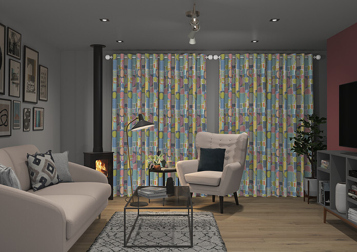 Carrie, Bon Bon - Made to Measure Curtains - Image 7